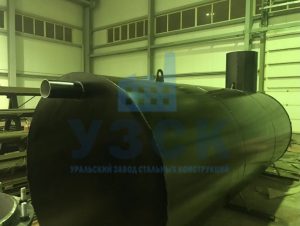Резервуар горизонтальный стальной наземный в Оше