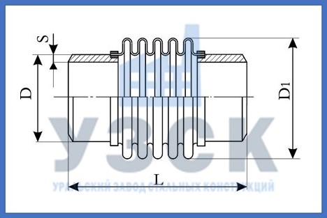 Чертёж компенсатора ОПН в Оше